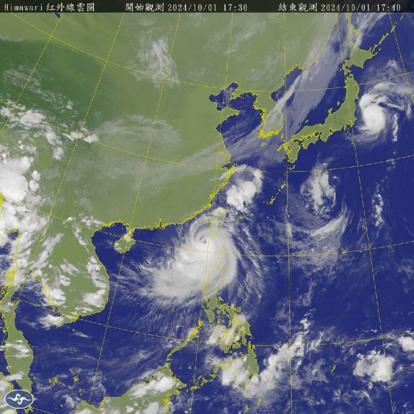 最新／北北基桃宣布了！ 全台各地「10/2停班課」出爐