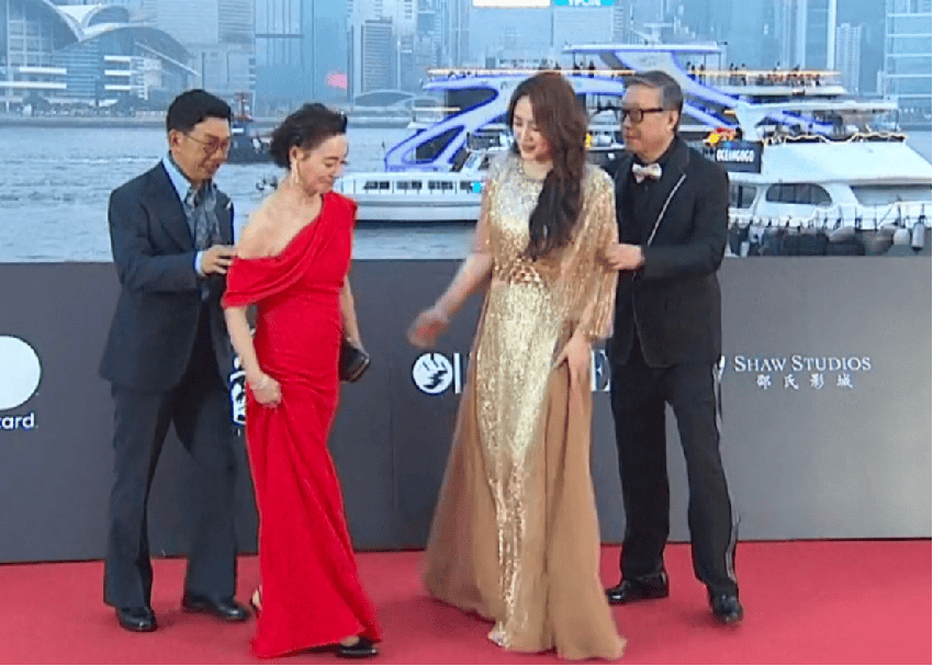 金像獎紅毯精彩看點！章子怡臉不腫了，馬麗被讓C位，舒淇一身黑