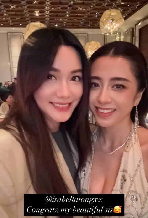 湯鎮業女兒大婚，撞臉劉鑾雄現任甘比，這類型的長相非富即貴啊！