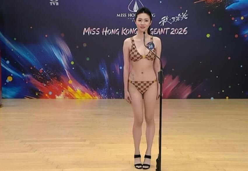 香港小姐第二輪面試,直播選手穿泳裝出鏡,百萬網紅驚喜入圍