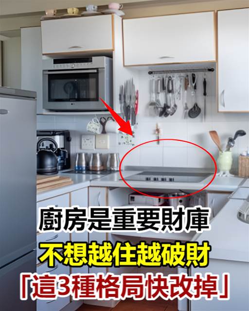 廚房是重要財庫！不想越住越破財「這3種格局快改掉」家宅不安、財氣外洩「化解方法曝」