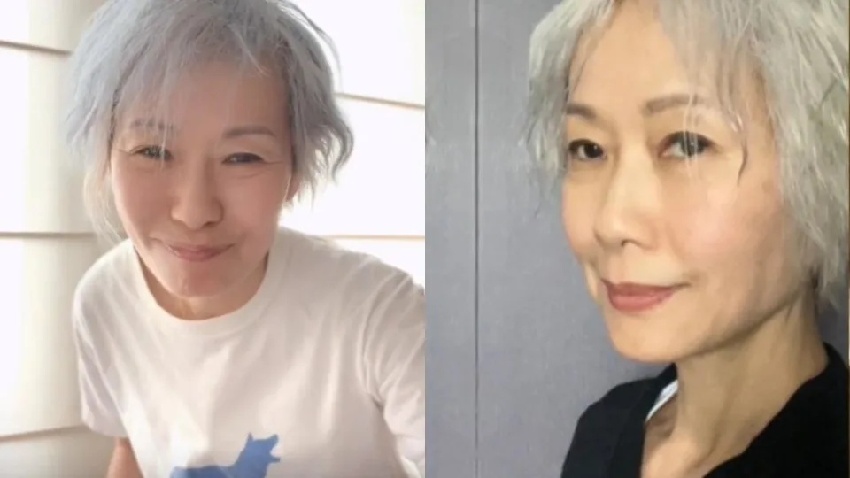 被封最美許仙！61歲影后罕露面「一頭白髮滿臉皺紋」 「瘦成皮包骨」粉絲擔憂：認不出來