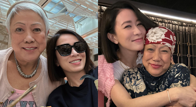 佘詩曼父親節曬照憶父，稱父親愛美皮膚白皙，感慨父女緣分僅五年
