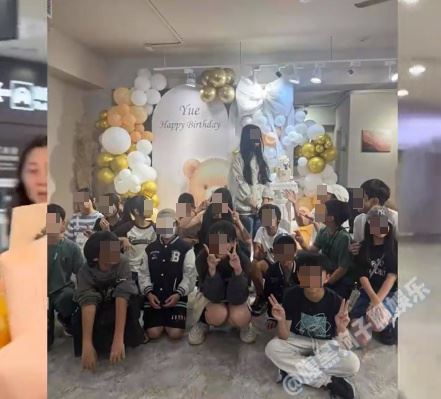 大S愛女11歲生日「全班都來了」!汪小菲曬溫馨畫面:Mandy準備的