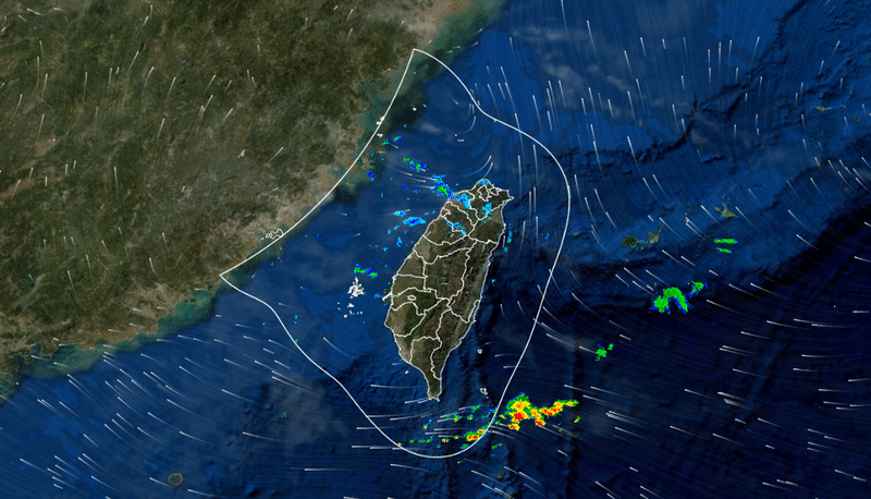 驚見一片橘紅！這2天鋒面入侵「雷雨猛轟全台」　專家證實：「下周還有一波...」