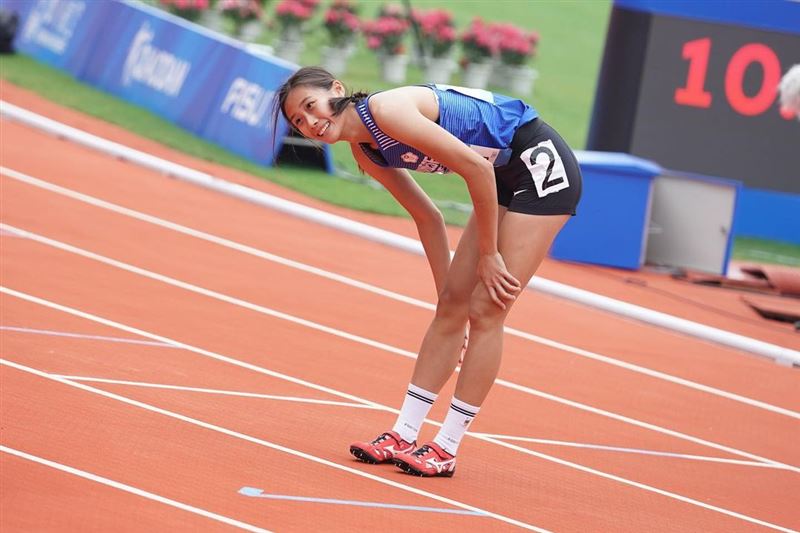 戀愛了！中華隊「跨欄美少女」私下是潮流妹　甜美外形配高挑身材網暈船