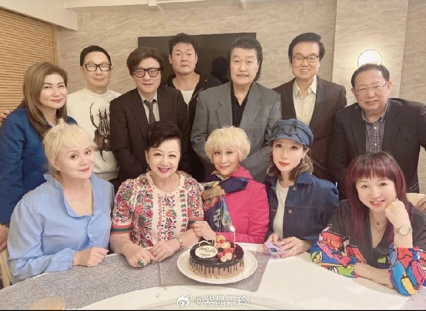 眾星會聚！億萬富婆陳曼娜祝慶72歲生日，外貌依舊仍保持貴氣