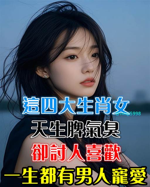 天生脾氣臭，卻討人喜歡的生肖女 ！