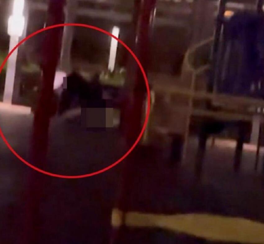 香港公眾公園激情上演「活春宮」，兩女子聞欲「冒死」上前當「戰地記者」，「打羽毛球」意外被「黑化」成令人不忍直視的潮語