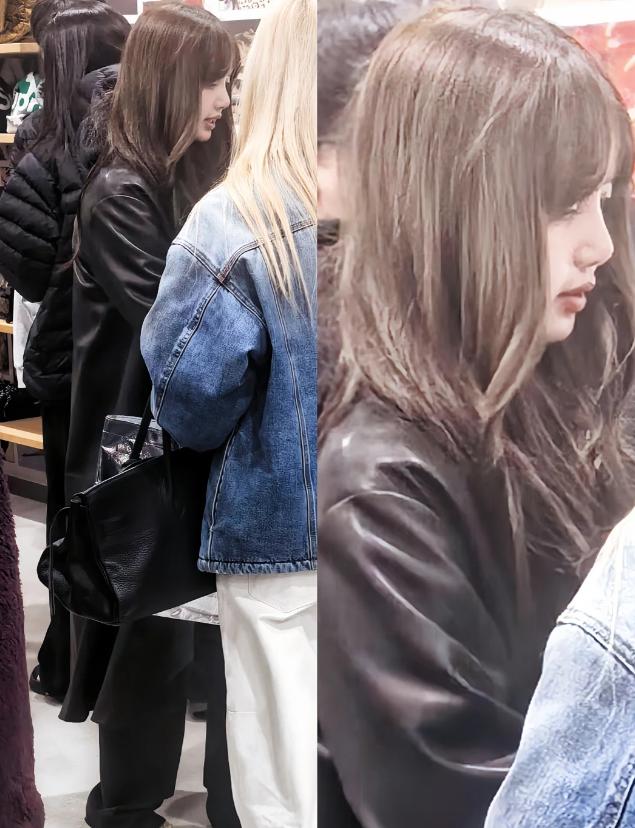 香港偶遇Lisa，素顏臉小背薄薄一片，穿健美褲拜廟卻被蜜桃臀吸引