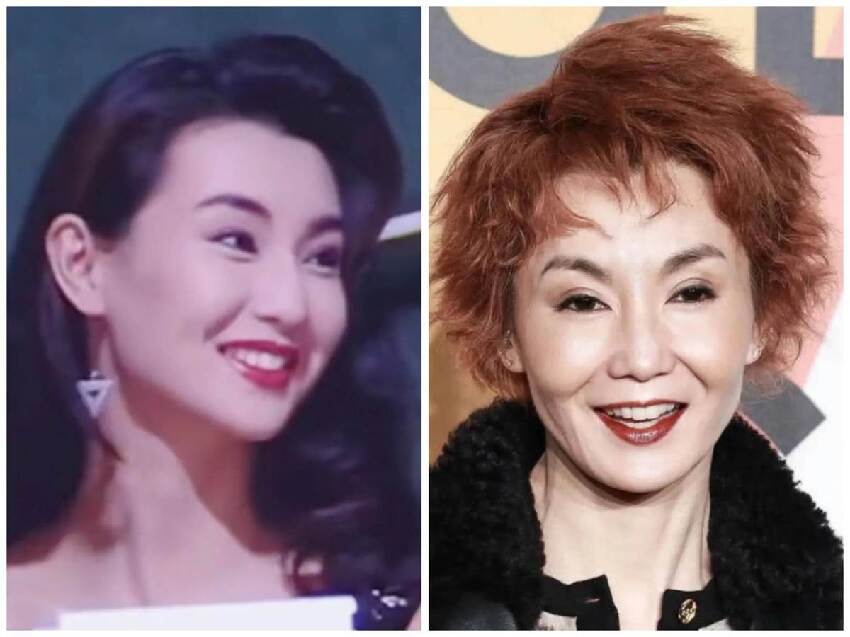 港圈十大「顏霸」女星今昔顏值對比，有人風韻猶存，有人瘦如骷髏