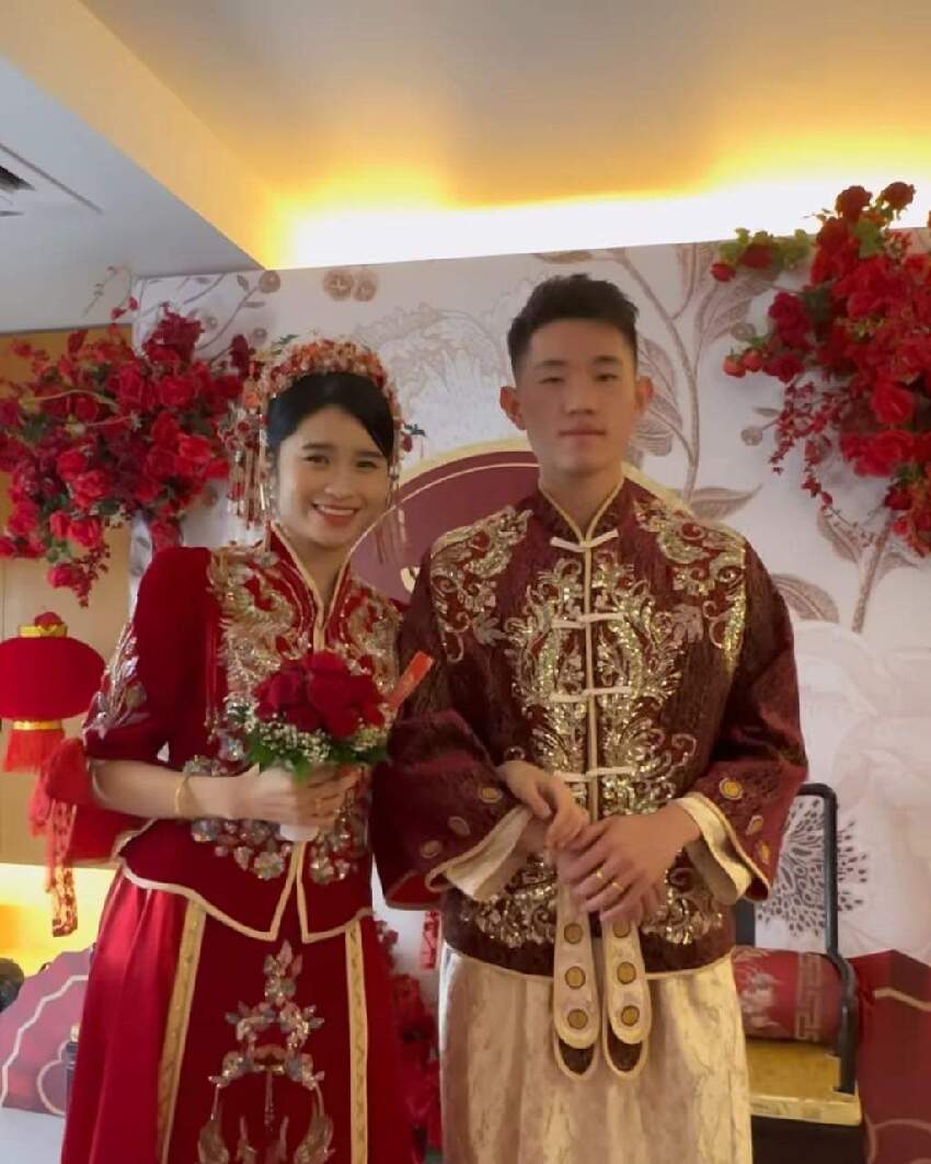 林明禎見證三弟結婚喜極而泣　「從小把屎把尿的大寶弟長大了」